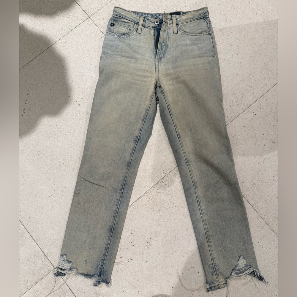 AG Jeans Jodi Distressed Light Blue Women's Jeans